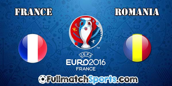 FULL MATCH EURO 2016 France vs Romania Group A (10-06-2016)