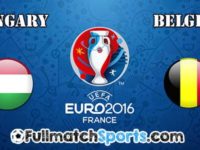 FULL MATCH Hungary vs Belgium EURO 2016 Round 16 (26-06-2016)