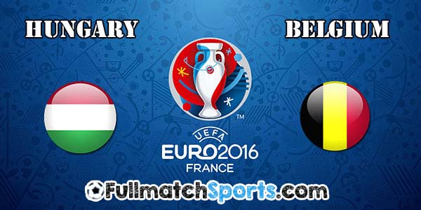 FULL MATCH Hungary vs Belgium EURO 2016 Round 16 (26-06-2016)