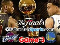 NBA Finals 2016 Game 3 Warriors at Cavaliers (08-06-2016)