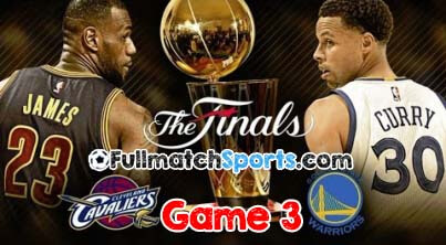 NBA Finals 2016 Game 3 Warriors at Cavaliers (08-06-2016)