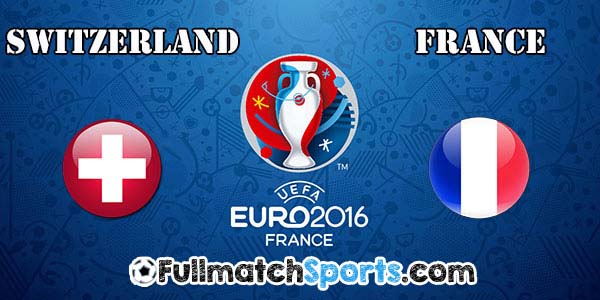 FULL MATCH EURO 2016 Switzerland vs France Group A (19-06-2016)