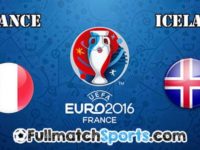FULL MATCH France vs Iceland EURO 2016 Quarter Final (03-07-2016)