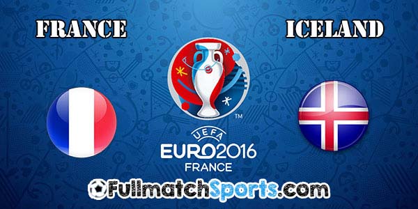 FULL MATCH France vs Iceland EURO 2016 Quarter Final (03-07-2016)