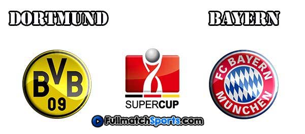 FULL MATCH Borussia Dortmund vs Bayern Munchen German Super Cup 2016