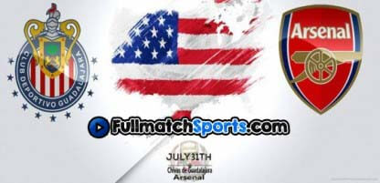FULL MATCH Chivas Guadalajara vs Arsenal Friendly Match 2016