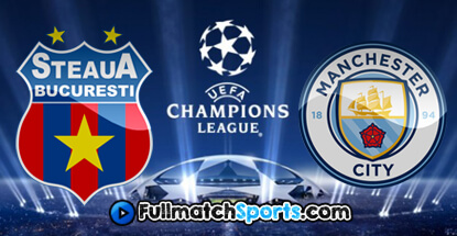 FULL MATCH Steaua Bucharest vs Manchester City Champions League 2016-2017
