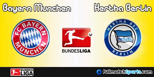 Full Match Bayern Munchen vs Hertha Berlin Bundesliga 2016-2017