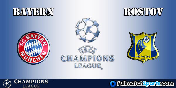 FULL MATCH Bayern Munich vs Rostov Champions League 2016-2017