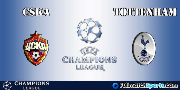 Full Match CSKA Moscow vs Tottenham Hotspur Champions League 2016-17