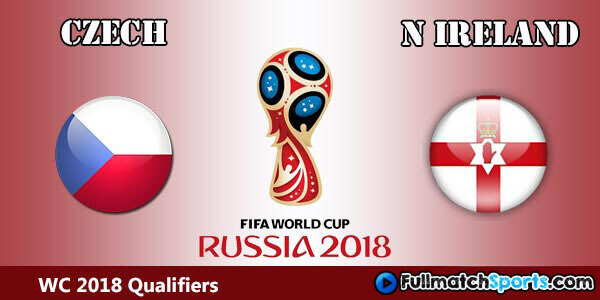 FULL MATCH Czech Republic vs Northern Ireland World Cup 2018 Qualifiers