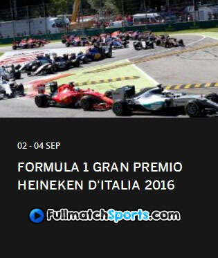 Formula 1 2016 Italian Grand Prix Race Round 14