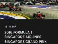 Formula 1 2016 Singapore Grand Prix Race Round 15