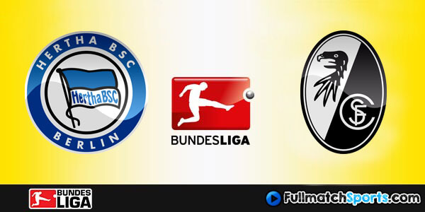 FULL MATCH Hertha Berlin vs Freiburg Bundesliga 2016-2017