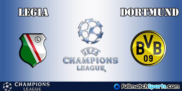 FULL MATCH Legia Warsawa vs Borussia Dortmund Champions League 2016-2017