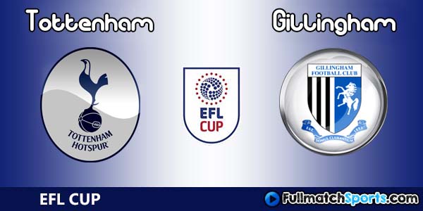 Full Match Tottenham Hotspur vs Gillingham EFL Cup 2016-2017