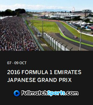 Formula 1 2016 Japanese Grand Prix Race Round 17
