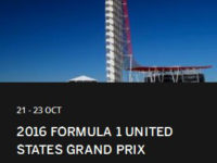 Formula 1 2016 United States Grand Prix Race Round 18