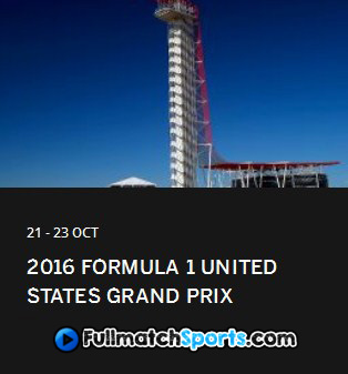 Formula 1 2016 United States Grand Prix Race Round 18