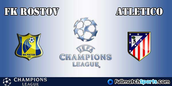 Full Match Rostov vs Atletico Madrid Champions League 2016-17