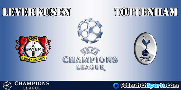 Full Match Leverkusen vs Tottenham Champions League 2016-17
