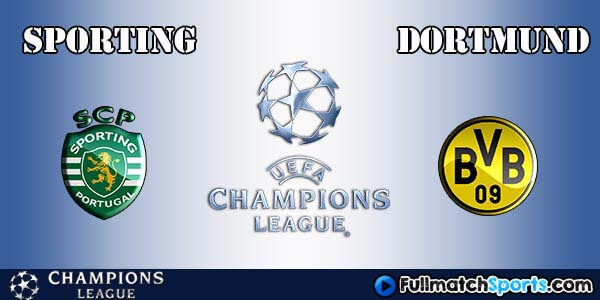 Full Match Sporting Lisbon vs Borussia Dortmund Champions League 2016-17
