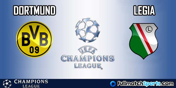 Full Match Dortmund vs Legia Warsawa Champions League 2016-17