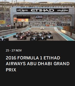 Formula 1 2016 Abu Dhabi Grand Prix Race Round 21