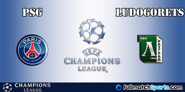 Full Match PSG vs Ludogorets Champions League 2016-17