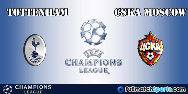 Full Match Tottenham vs CSKA Moscow Champions League 2016-17