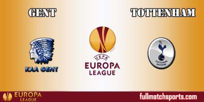 Full Match Highlights Gent vs Tottenham Europa League 2016-17