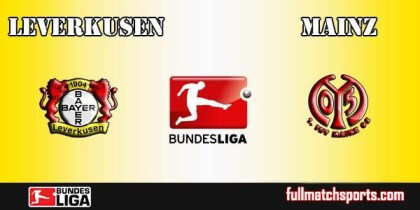 Full Match Highlights Leverkusen vs Mainz Bundesliga 2016-17