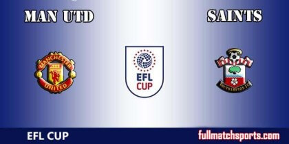 Full Match Highlights Manchester United vs Southampton EFL Cup 2016-17