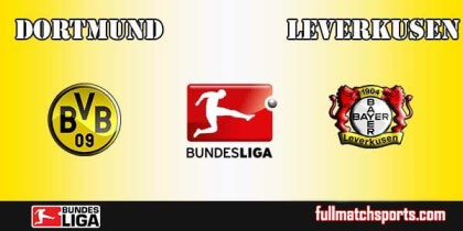 Full Match Highlights Dortmund vs Leverkusen Bundesliga 2016-17