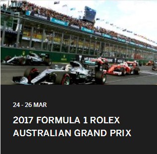 Formula 1 Australian Grand Prix Race 2017 Round 1