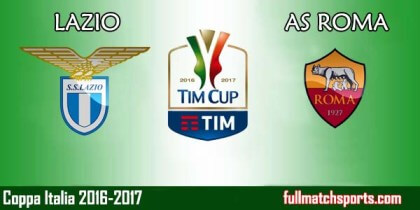 Full Match Highlights Lazio vs Roma Coppa Italia 2016-17