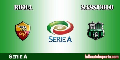 Full Match Highlights Roma vs Sassuolo SerieA 2016-17