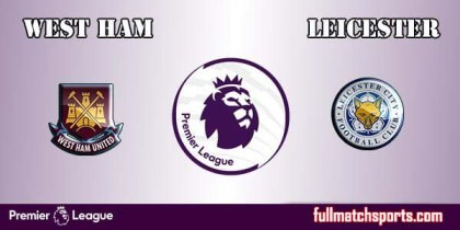 Full Match Highlights West Ham vs Leicester EPL 2016-17