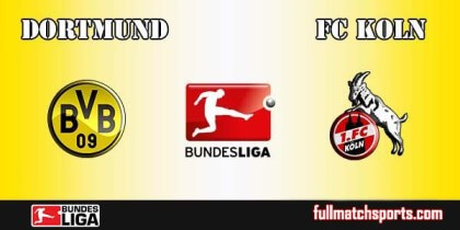 Full Match Highlights Dortmund vs Koln Bundesliga 2016-17