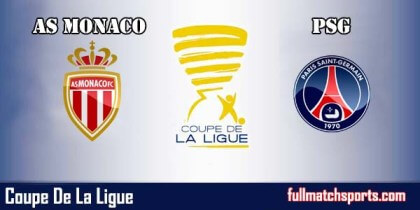 Full Match Highlights Monaco vs PSG Coupe De La Ligue 2016-17