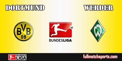Full Match Highlights Dortmund vs Werder Bundesliga 2016-17