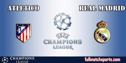 Full Match Highlights Atletico Madrid vs Real Madrid UCL 2016-17