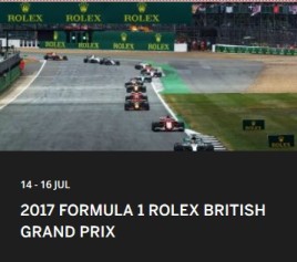 Formula 1 British Grand Prix Race 2017 Round 10