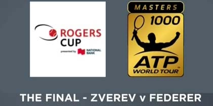 Alexander Zverev vs Roger Federer Rogers Cup Final Full Game 2017