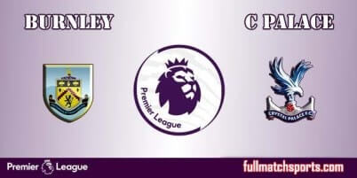 Burnley vs Crystal Palace Full Match EPL 2017-18