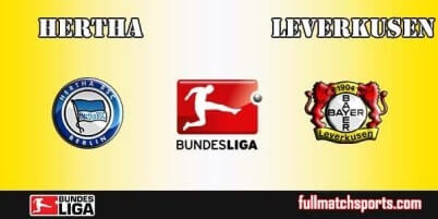 Hertha Berlin vs Bayer Leverkusen Full Match Bundesliga 2017-18