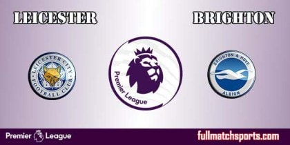 Leicester City vs Brighton Hove Full Match EPL 2017-18