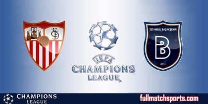 Sevilla vs Istanbul Basaksehir Full Match Highlights UCL 2017-18