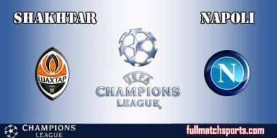 Shakhtar Donetsk vs Napoli Full Match UCL 2017-18