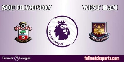 Southampton vs West Ham United Full Match EPL 2017-18